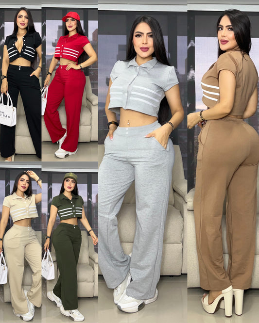 Conjunto Sesgo Broche 25011 – Estilo Singular, Detalles que Enamoran