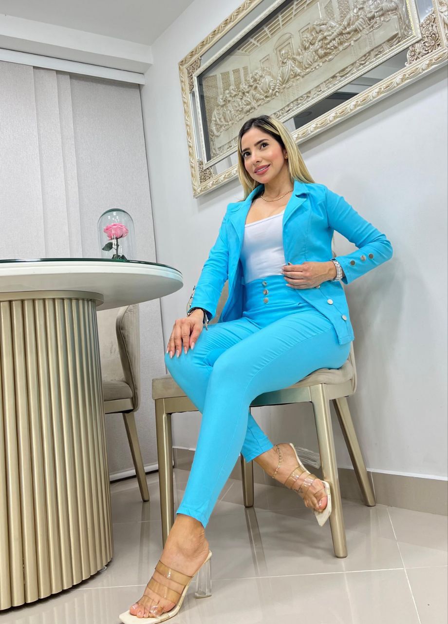 Conjunto 3 Piezas Dama 2094 – Estilo, Comodidad y Versatilidad Total