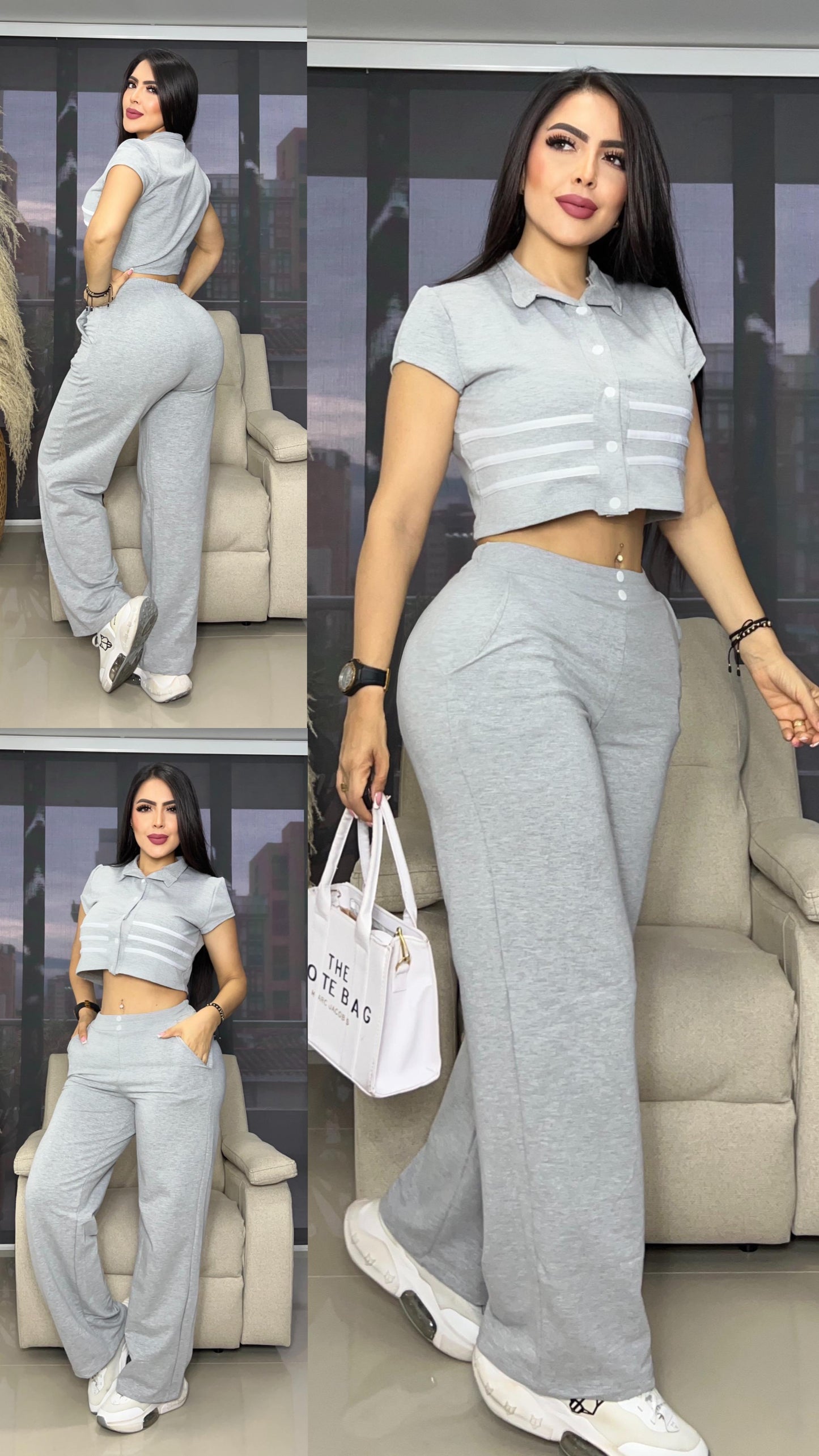 Conjunto Sesgo Broche 25011 – Estilo Singular, Detalles que Enamoran