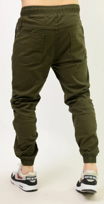 JOGGER HOMBRE VERDE MILITAR XL