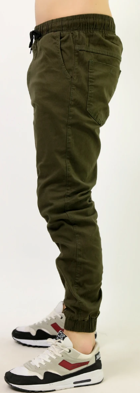 JOGGER HOMBRE VERDE MILITAR XL